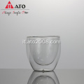 Ato Beverage Glass Borosilicate Cups di vetro con manico